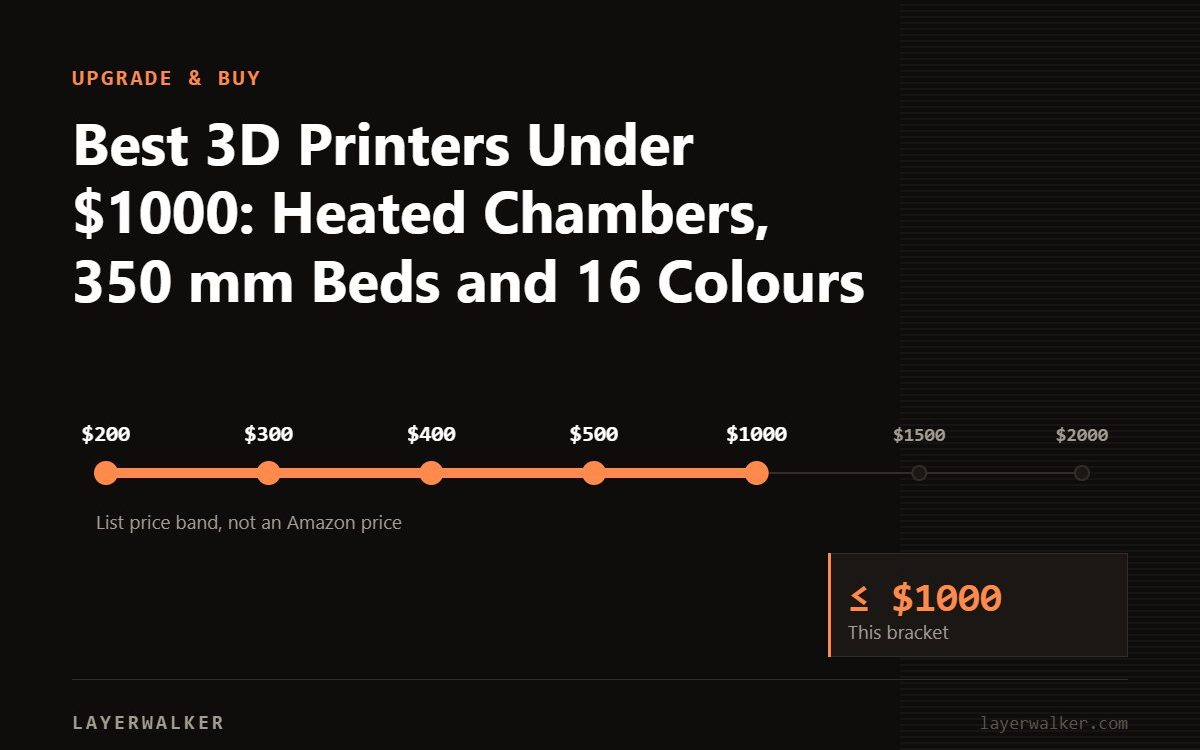 Price ladder from 200 to 2000 US dollars with the 1000 dollar list price bracket marked.