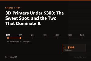Price ladder from 200 to 2000 US dollars with the 300 dollar list price bracket marked.