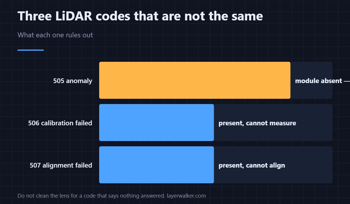 What the LiDAR adds, what stops working without it, and what does not.