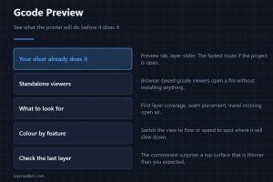 Gcode Preview — See what the printer will do before it does it