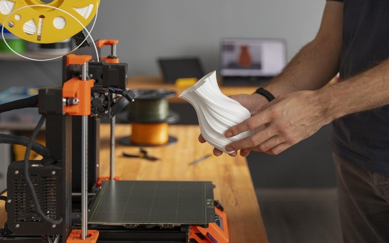Spool of PLA 3D printing filament