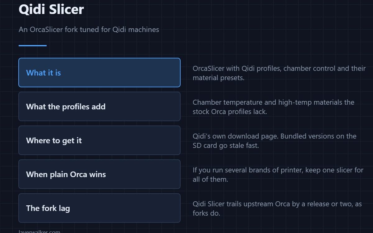 Qidi Slicer — An OrcaSlicer fork tuned for Qidi machines