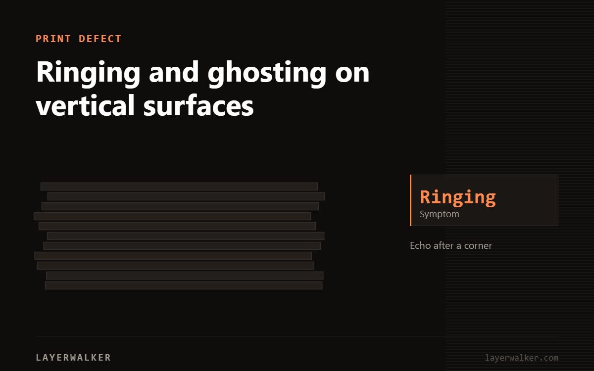 Diagram of a layer stack showing the ring print defect.