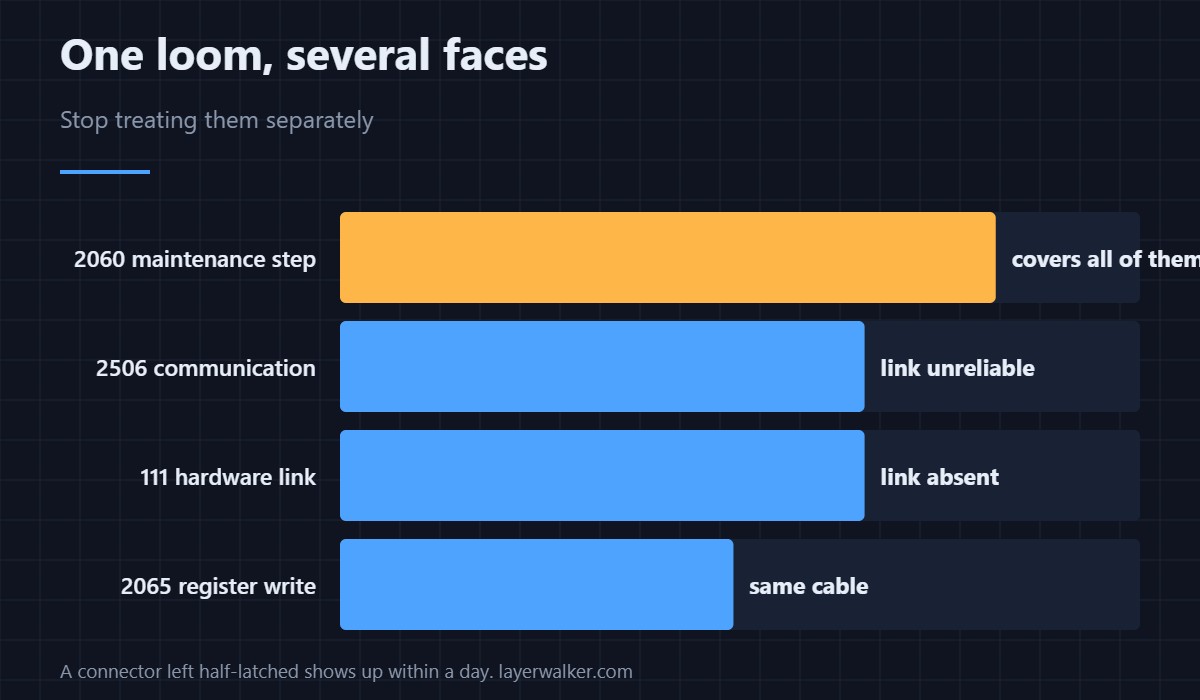 Three instructions and no explanation. What each step is actually testing.