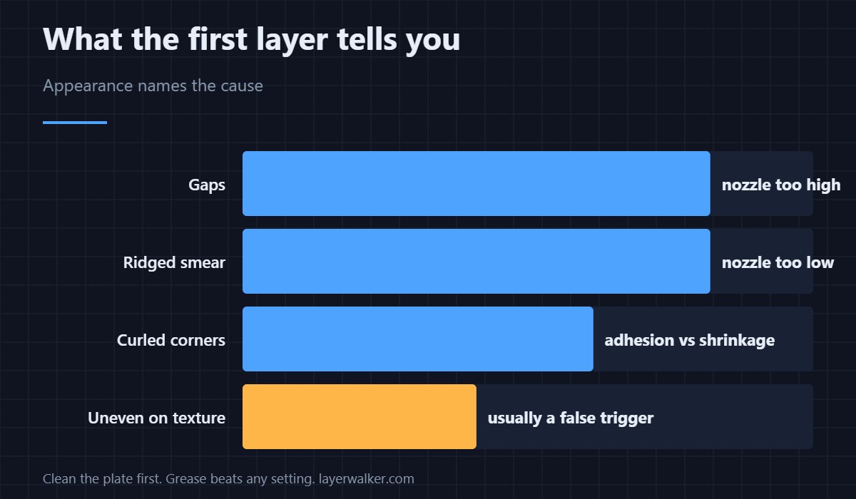 An early warning you can act on cheaply. The first minute is the whole window.